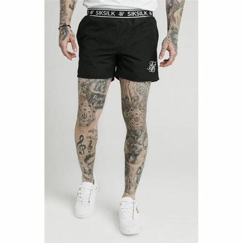 Sport shorts til mænd SikSilk Standard Sort M