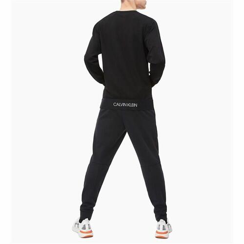 Sweaters uden Hætte til Mænd Calvin Klein Sort S
