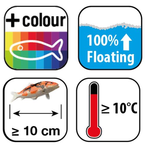 fiskefoder Heiko Koi Colour Menu 3 mm 3 l
