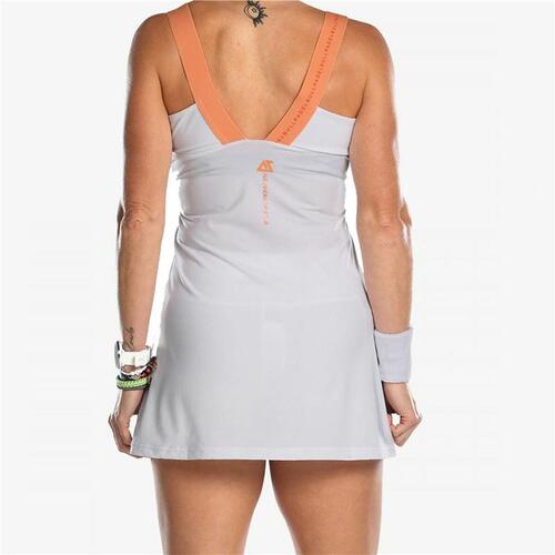 Kjole Bullpadel ADAMA Hvid S