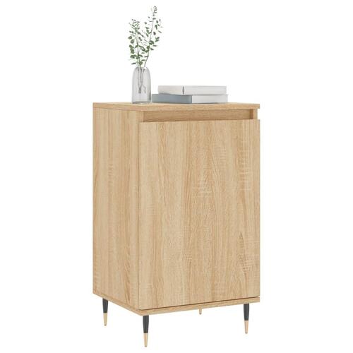 Skænke 2 stk. 40x35x70 cm konstrueret træ sonoma-eg