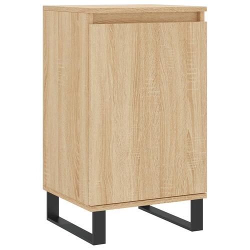Skænke 2 stk. 40x35x70 cm konstrueret træ sonoma-eg