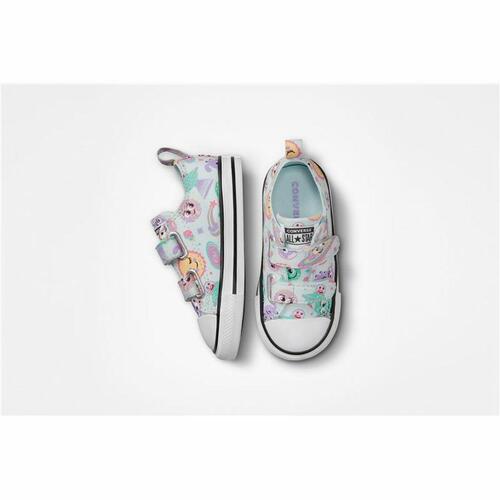 Sportssko til baby Converse Chuck Taylor All Star 2V Aqua 20