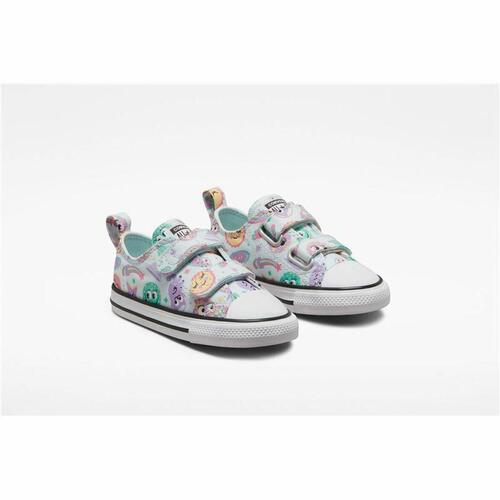Sportssko til baby Converse Chuck Taylor All Star 2V Aqua 20