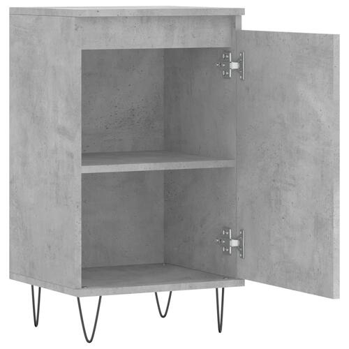 Skænke 2 stk. 40x35x70 cm konstrueret træ betongrå