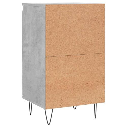 Skænke 2 stk. 40x35x70 cm konstrueret træ betongrå