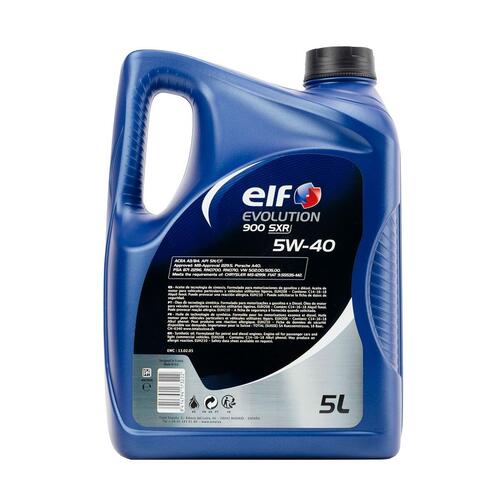 Motorolie til bil Elf Evolution 900 SXR 5W40 5 L