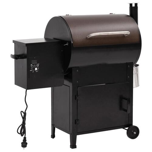 Pillegrill med skorsten 104 cm jern sort