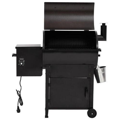 Pillegrill med skorsten 104 cm jern sort