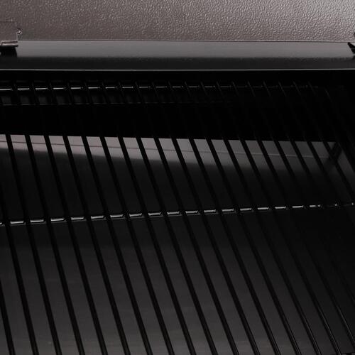 Pillegrill med skorsten 104 cm jern sort