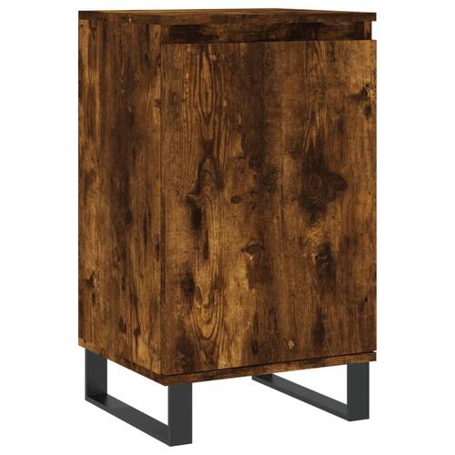 Skænke 2 stk. 40x35x70 cm konstrueret træ røget egetræsfarve