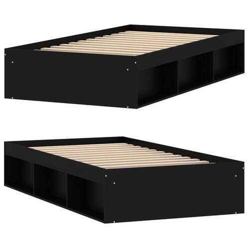 Sengeramme 90x190 cm sort