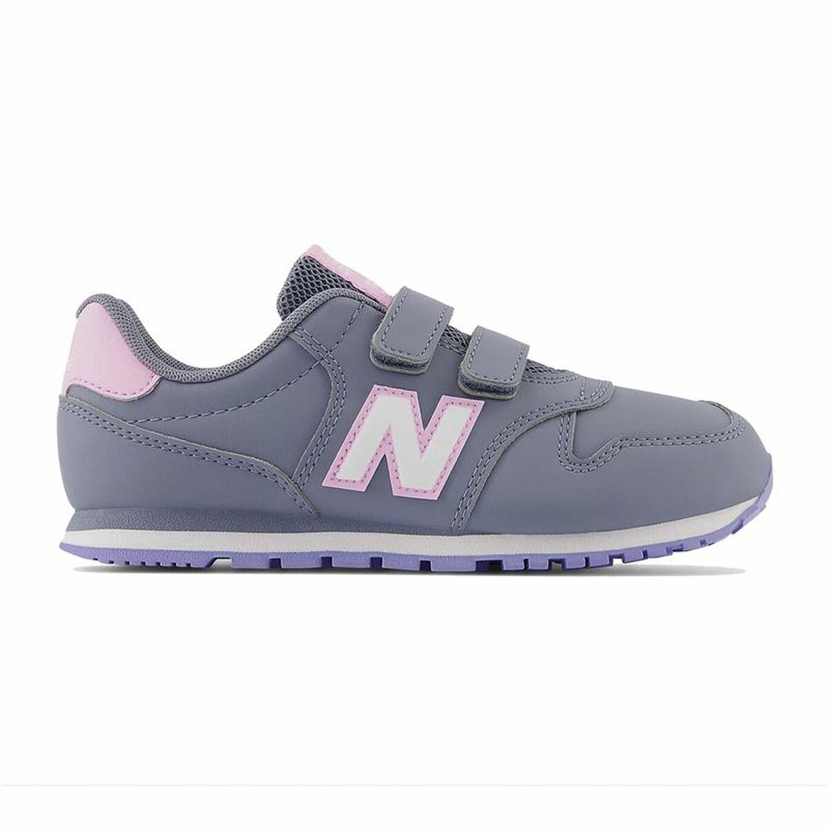 Sportssko til børn New Balance 500 HookLoop Grå 28,5