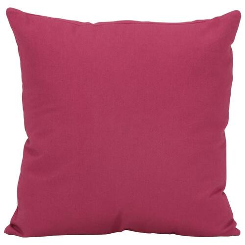 Pyntepudesæt 7 dele stof pink