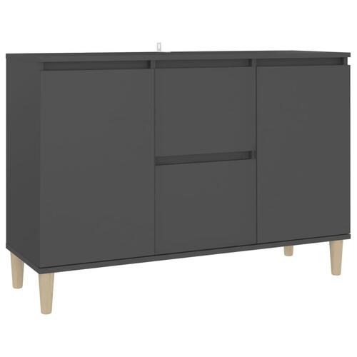 Skænk 101x35x70 cm konstrueret træ grå