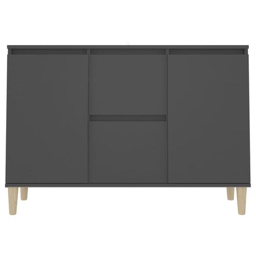 Skænk 101x35x70 cm konstrueret træ grå