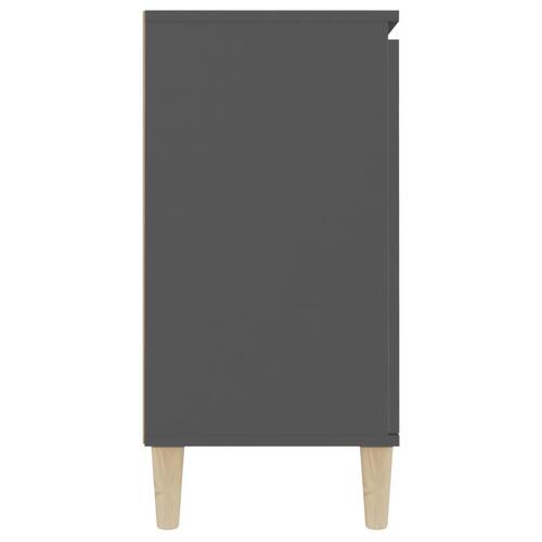 Skænk 101x35x70 cm konstrueret træ grå