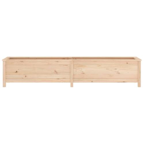 Højbed 199,5x40x39 cm massivt fyrretræ