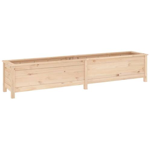Højbed 199,5x40x39 cm massivt fyrretræ