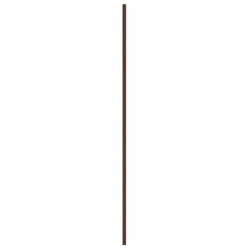 Tagplader 12 stk. 80x45 cm galvaniseret stål brun