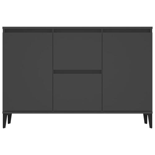Skænk 104x35x70 cm spånplade grå