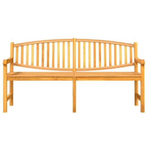 Havebænk 179,5x60x90 cm massivt teaktræ