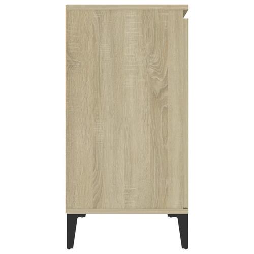 Skænk 104x35x70 cm konstrueret træ sonoma-eg