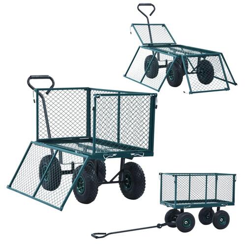 Havevogn 350 kg grøn