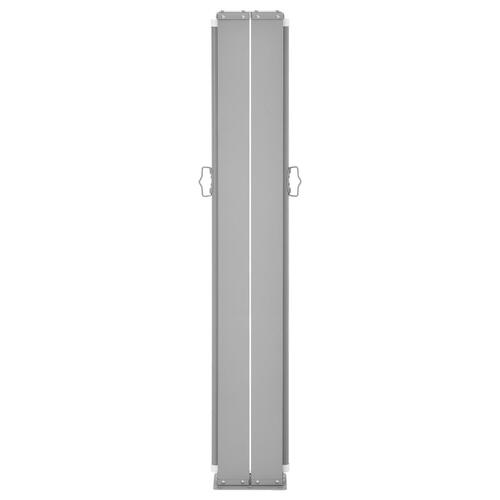 Sammenrullelig sidemarkise til terrassen 140x1200 cm creme