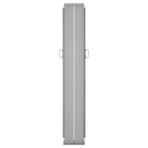 Sammenrullelig sidemarkise til terrassen 140x1200 cm antracit