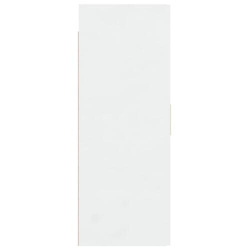 Vægskab 69,5x34x90 cm hvid