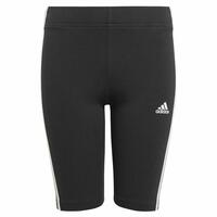 Sport leggings til børn Adidas Essentials 3 Stripes Sort 9-10 år