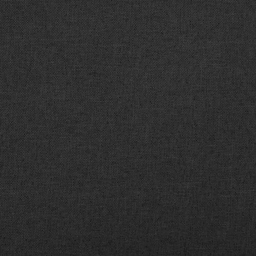 Foldbar opbevaringsbænk 76x38x38 cm kunstlærred sort