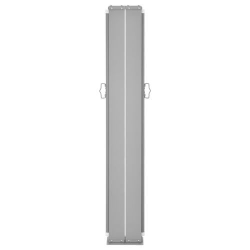 Sammenrullelig sidemarkise til terrassen 140x1200 cm blå