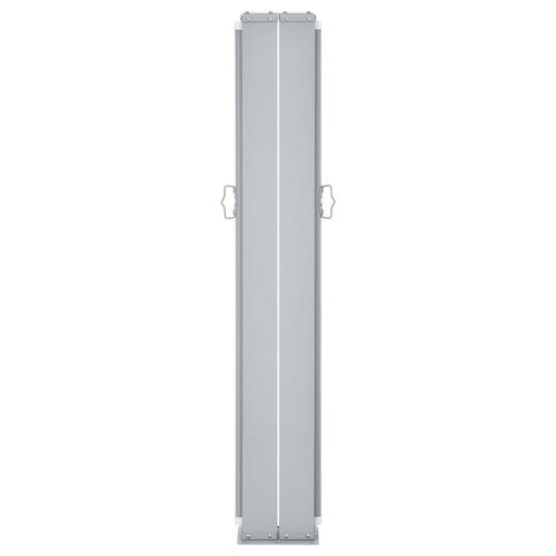 Sammenrullelig sidemarkise til terrassen 170x1200 cm sort