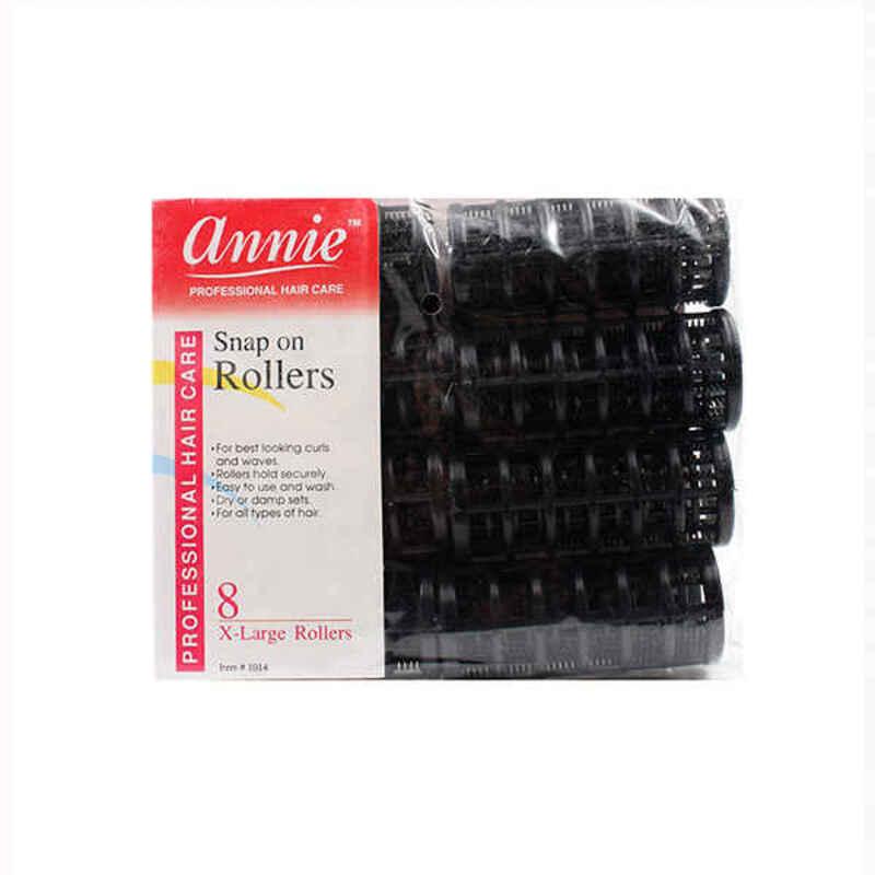 Curler Annie Stor Sort (8 uds)