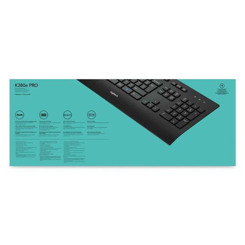 Tastatur Logitech 920-005217 Sort QWERTY Qwerty US