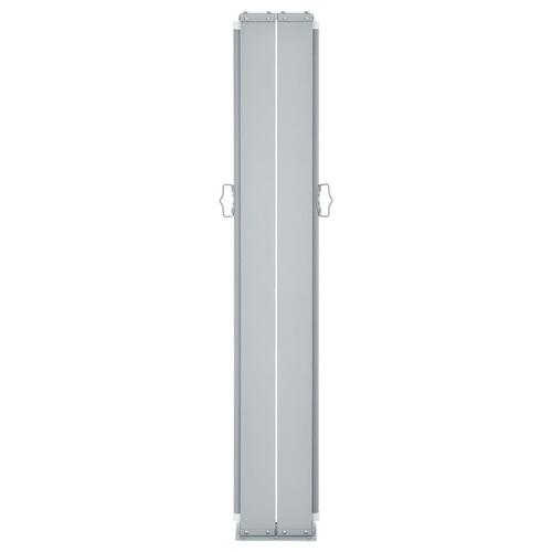 Sammenrullelig sidemarkise til terrassen 170x1200 cm antracit