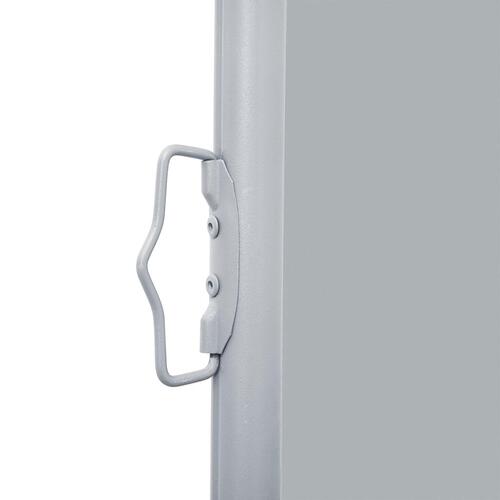 Sammenrullelig sidemarkise til terrassen 170x1200 cm antracit