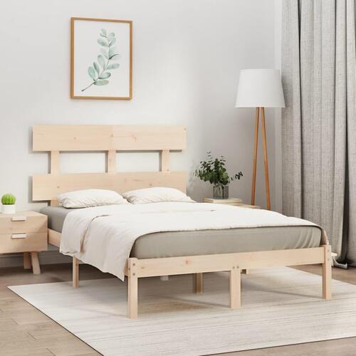 Sengeramme 140x190 cm massivt træ