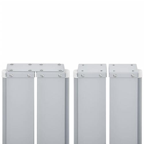 Sammenrullelig sidemarkise til terrassen 170x1200 cm brun