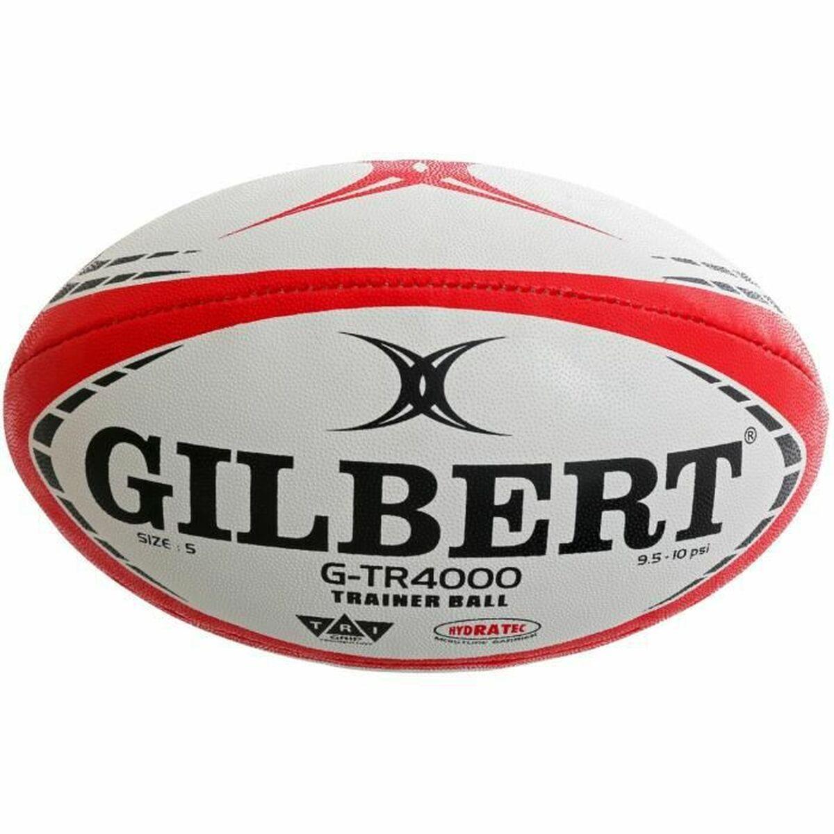 Rugby Bold Gilbert G-TR4000 5 Hvid Rød