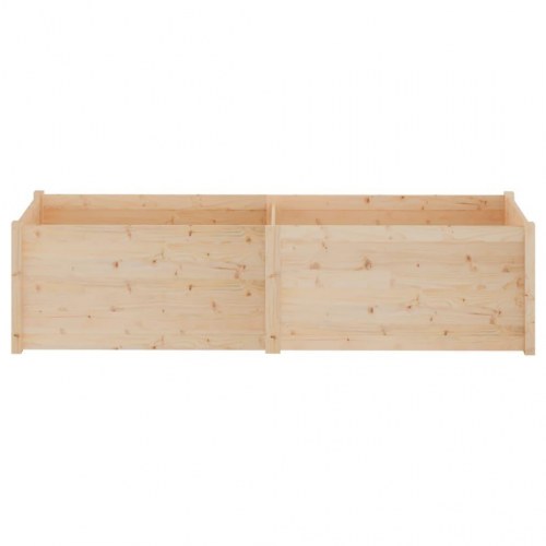 Plantekasse 200x50x50 cm massivt fyrretræ