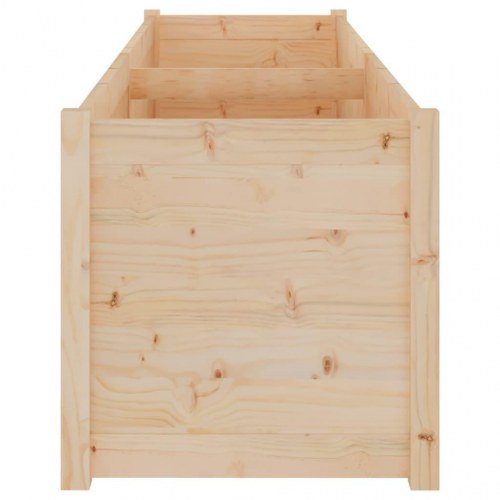 Plantekasse 200x50x50 cm massivt fyrretræ