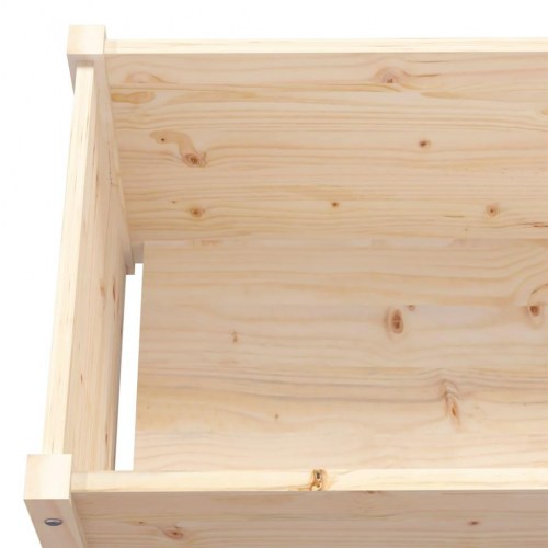 Plantekasse 200x50x50 cm massivt fyrretræ