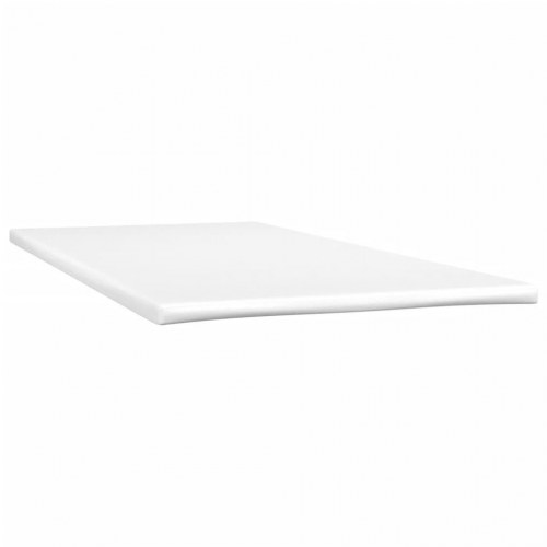 Kontinentalseng med madras 120×190 cm - stof, sort
