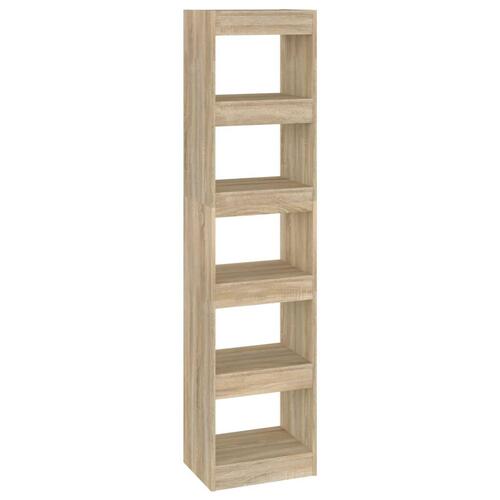 Bogreol/rumdeler 40x30x166 cm sonoma-eg
