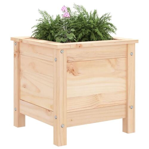 Plantekasse 40x40x39 cm massivt fyrretræ