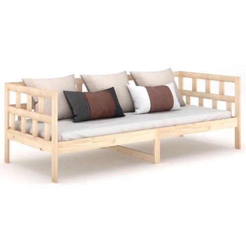 Daybed massivt fyrretræ 90x190 cm