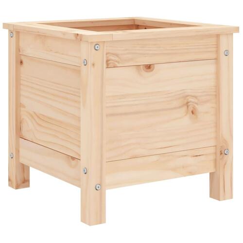 Plantekasse 40x40x39 cm massivt fyrretræ